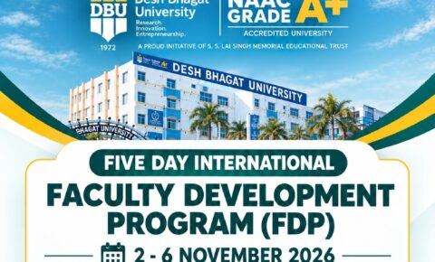 Five Day International Faculty Development Program (FDP)