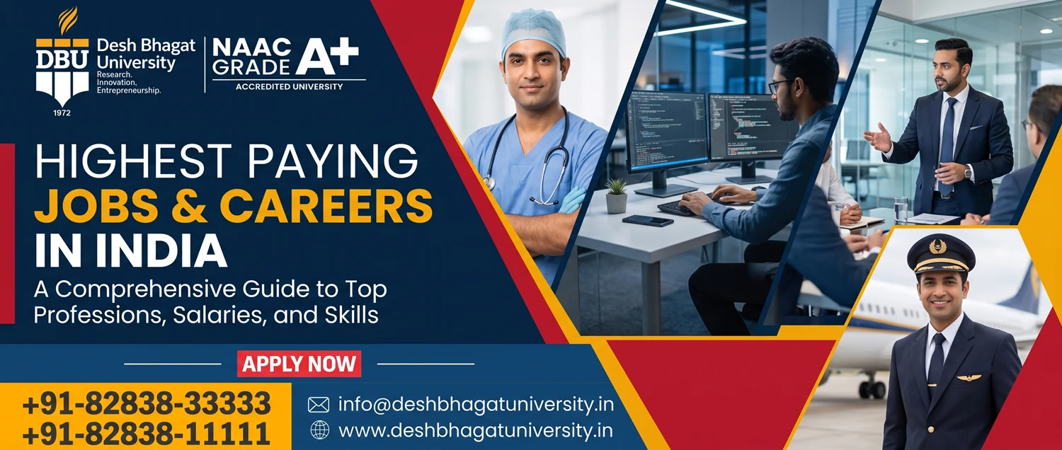 Highest Paying Jobs in India